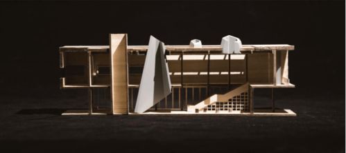 建筑模型 以光為筆，繪就田野情感的剖面